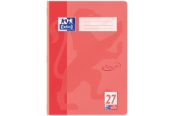Oxford Touch Schulheft A4 16 Blatt L. 27 Koralle 15Stk