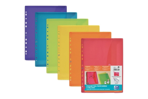 Oxford Brieftaschen DIN A4 abgerundete Ecken 6Stk