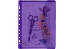 Oxford Brieftaschen DIN A4 abgerundete Ecken 6Stk