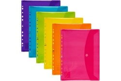Oxford Brieftaschen DIN A4 abgerundete Ecken 6Stk