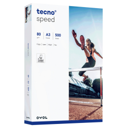 Kopierpapier tecno® speed - A3, 80 g/qm, weiß,...