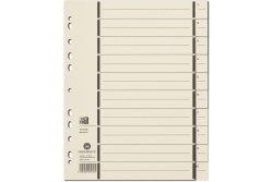 Oxford Trennblatt A4 mit Perforation aus Kraftkarton 100Stk