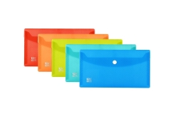 Oxford URBAN Brieftaschen DIN Lang PP transluzent 5Stk