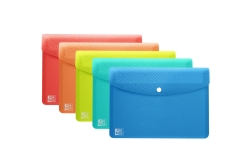 Oxford URBAN Brieftaschen DIN A6 PP transluzent 5Stk