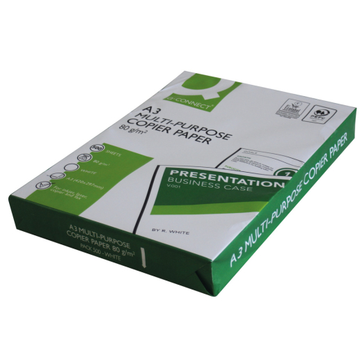 Kopierpapier, A3, 80g/m², 500 Blatt, weiß