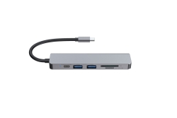 CONCEPTRONIC 6-1 Dock USB-C->HDMI/2xUSB-A/SD/TF/+ 15cm gr