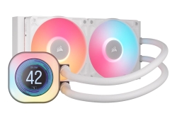 CORSAIR WAK iCUE LINK TITAN 240 RX LCD White AIO 240mm