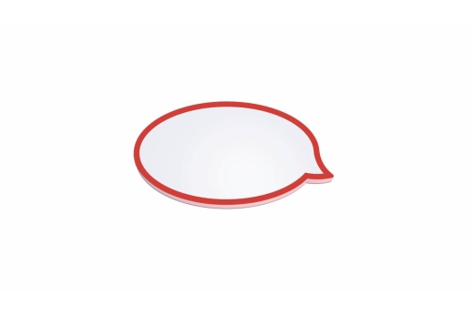MAUL Moderationskarten Sprechblase, 11 x 19 cm, 50 St./Pack