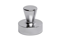 MAUL Neodym-Kegelmagnet, 17 mm, 7 kg, 4 St. hellsilber
