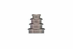 MAUL Neodym-Kraftmagnet, 16 mm , 5 kg, 2 St. hellsilber