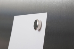 MAUL Neodym-Kraftmagnet, 22 mm , 8 kg, hellsilber