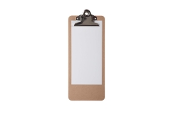 MAUL Klemmbrett MAULbill, 28x11,5x3 cm, Hartfaser holz