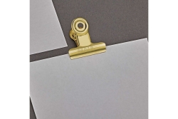 MAUL Papier-Klemmer MAULstandard, Breite 30 mm, 10 St. gold