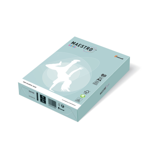 Kopierpapier MAESTRO® Color Pastell, A4, 80g/m², 500 Blatt, blau