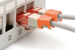 DIGITUS Farbclips für Patchkabel 100Stk. Orange