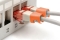 DIGITUS Farbclips für Patchkabel 100Stk. Orange