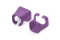 DIGITUS Farbclips für Patchkabel 100 Stk. Violett