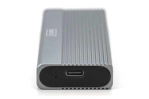 DIGITUS Gehäuse USB 3.1 Gen2 SSD M2 SATAIII Alu