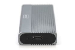 DIGITUS Gehäuse USB 3.1 Gen2 SSD M2 SATAIII Alu