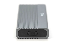 DIGITUS Gehäuse USB 3.1 Gen2 SSD M2 NVMe + SATAIII Alu