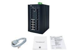 LevelOne Industr.Switch 8xGE/8xSFP/4x2.5GSFP Managed L2