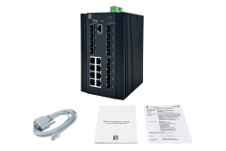 LevelOne Industr.Switch 8xGE/8x1GSFP/4x10GSFP+ Managed L2