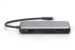 DIGITUS Docking USB-C->HDMI,USB3.2,RJ45,SD,MicroSD,PD...