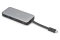 DIGITUS Docking USB-C->HDMI,USB3.2,RJ45,SD,MicroSD,PD silber
