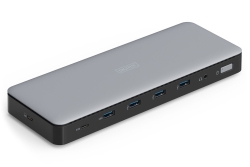 DIGITUS Docking USB-C->HDMI,DP,USBA,USBC,RJ45,DC,Audio...