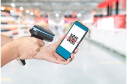MANHATTAN 2D LED Funk-Barcodescanner 450mm IP52