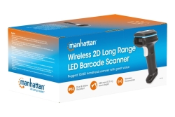 MANHATTAN 2D LED Funk-Barcodescanner 450mm IP52