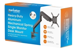 MANHATTAN Tischhalterung mit mechanischer Feder für 1x Moni.