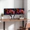 MANHATTAN Tischhalterung mit mech. Feder 2 Monitore 17-45