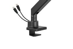 MANHATTAN Tischhalterung 1 Monitor 17-57 27kg mit USB Ports