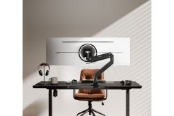 MANHATTAN Tischhalterung 1 Monitor 17-57 27kg mit USB Ports