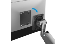 MANHATTAN Tischhalterung 1 Monitor 17-57 27kg mit USB Ports
