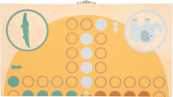 Ludo für 4 Spieler „Safari“
