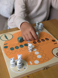 Ludo für 4 Spieler „Safari“