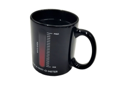 Mad Monkey - Tasse Give a Shit - mit Farbwechsel