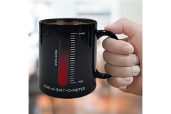 Mad Monkey - Tasse Give a Shit - mit Farbwechsel