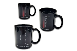 Mad Monkey - Tasse Give a Shit - mit Farbwechsel