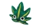 Mad Monkey - Wärmekissen Weed