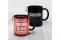 Mad Monkey - Tasse Caution I am Hot - mit Farbwechsel