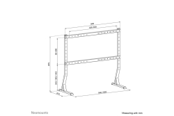Neomounts TIS 45-90 1TFT schwarz Max.60KG