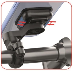 2GO Fahrrad Handyhalterung Ultra BikeLock für 18-30mm