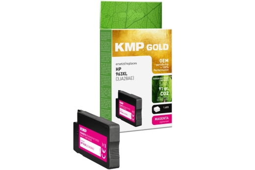 KMP GOLD Patrone HP 963XL (3JA28AE) magenta 2000 S. remanufactured