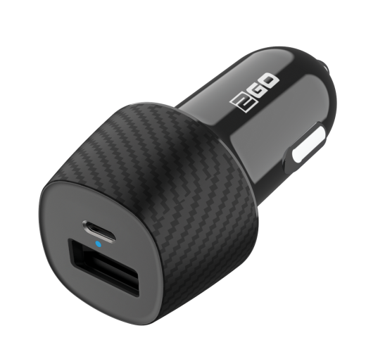 2GO KFZ-Ladegerät 20W USB-C inkl. Kabel 100cm Fast Charge