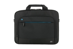 Mobilis TheOne Briefcase Toploading Blue zip 14-16 black