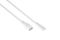 kabelmeister Euro-Verläng. Stecker C8 an C7, weiß, 0,5m