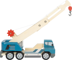 Kranwagen mit Palette